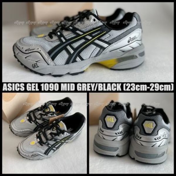 ASICS☆GEL 1090 MID GREY/BLACK アシックス スニーカー