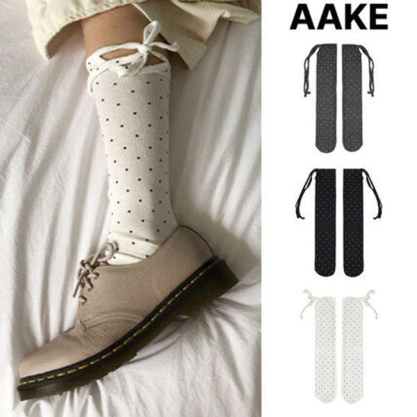 【AAKE】DOT STRAP SOCKS