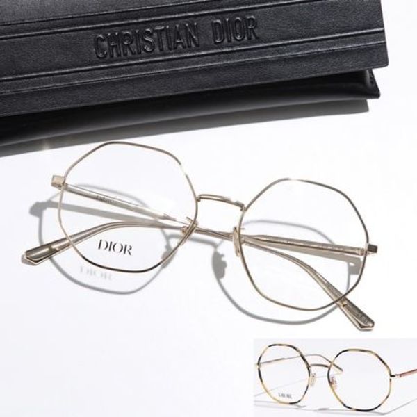 Dior メガネ GemDiorO R2U CD50019U ラウンド型