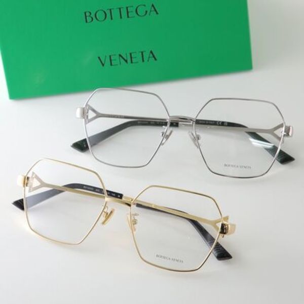 BOTTEGA VENETA メガネ BV1224O ポリゴン型