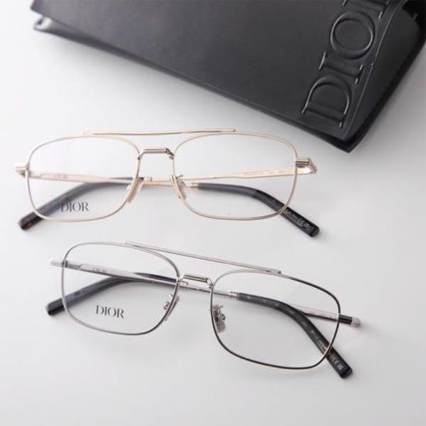Dior メガネ DiorBlacksuitO N2U スクエア型 ダブルブリッジ