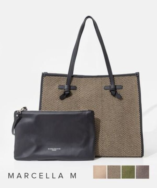 GIANNI CHIARINI CLUB MARCELLA M BS 6850 SPIGA トートバッグ