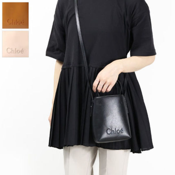 Chloe クロエ マイクロ バケットバッグ ショルダーバッグ 2way