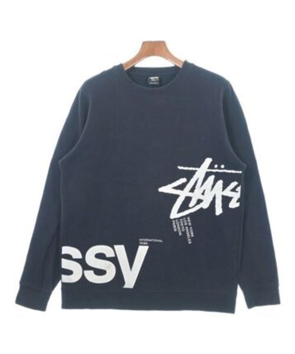 STUSSY スウェット 紺 L 3300126M0004