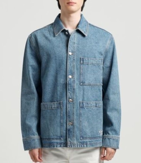 MAISON KITSUNE|DENIM JACKETS (DENIM WORKWEAR JACKET (MM