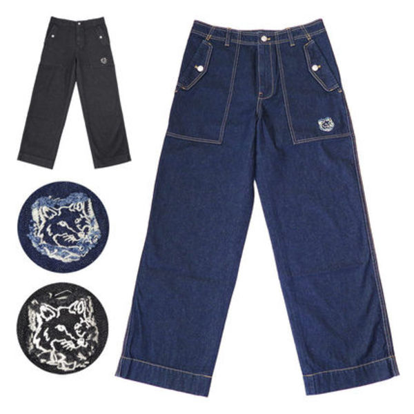 【国内発送】メゾンキツネ デニム ワークウェア パンツ ズボン
