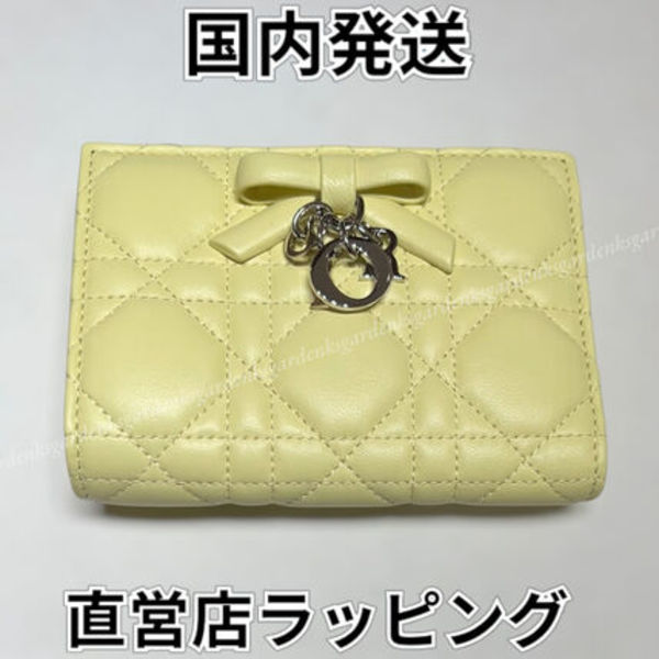 Dior Lady Dior Dahlia ウォレット