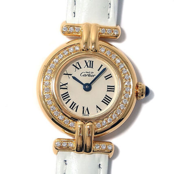 カルティエ マストコリゼ ダイヤベゼル ヴィンテージ レディース