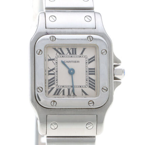 CARTIER SANTOS STEEL WATCH (W20056D6)