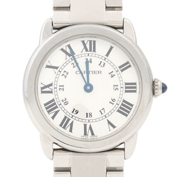 CARTIER RONDE SOLO STEEL WATCH (W6701004)