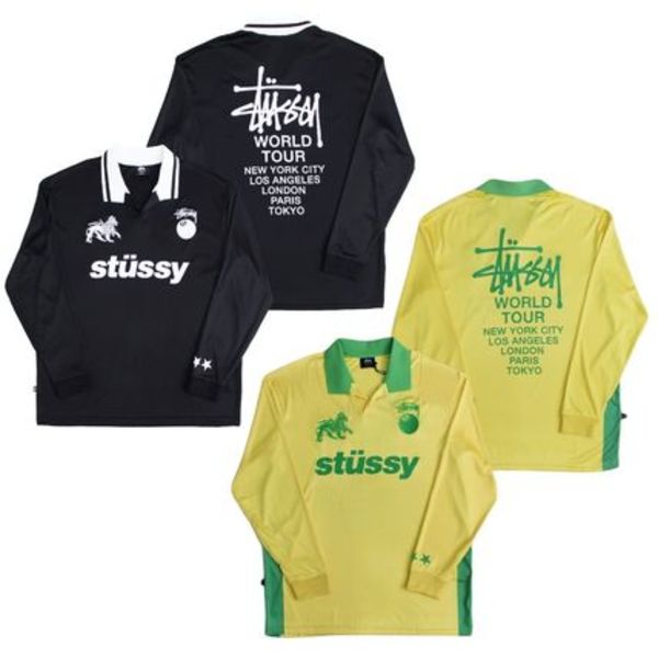 STUSSY FOOTBALL L/S TEE ゲームシャツ ジャージ ロンTEE