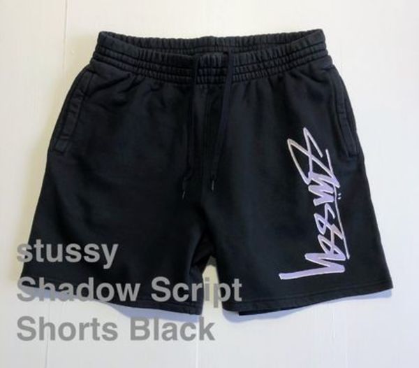 ★日本未入荷/国内即発*STUSSY*Shadow Scriptスウェットショーツ