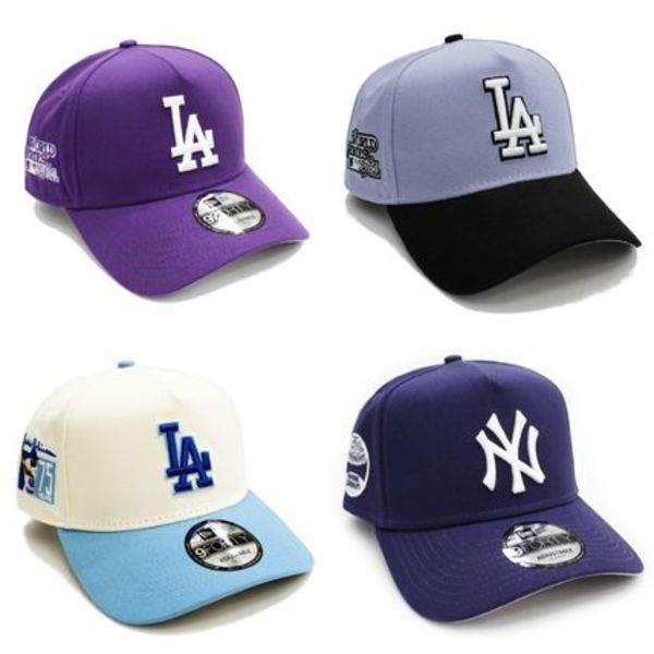 海外モデル New Era 9Forty A-Frame Cap レアカラー キャップ