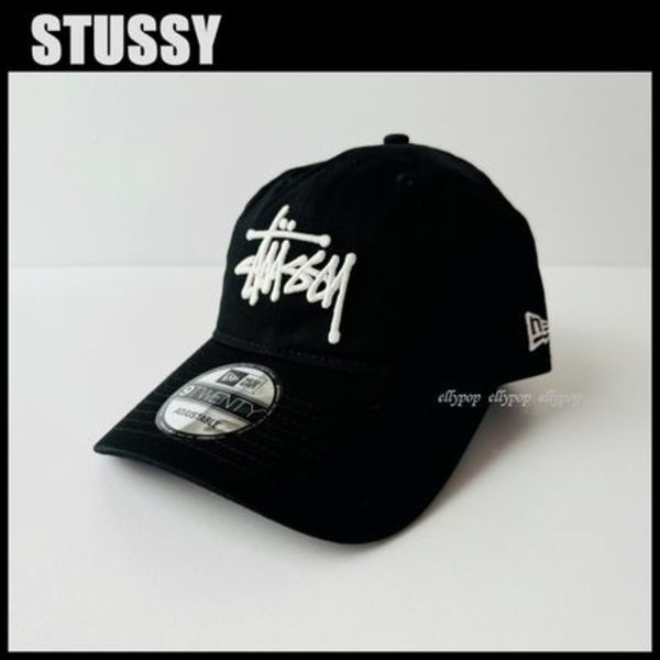 Stussy Basic New Era 9Twenty Cap Black ステューシー キャップ
