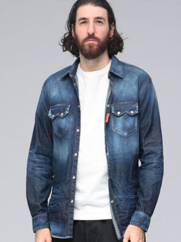 DSQUARED2 デニムシャツ RELAX DAN