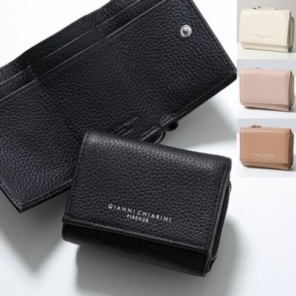 GIANNI CHIARINI 三つ折り財布 PF W5065 GRN ミニ財布