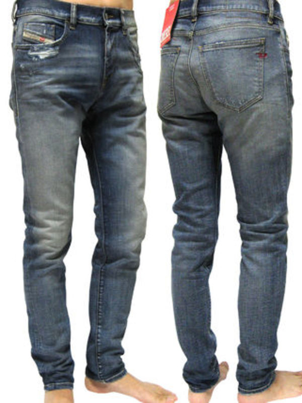 DIESEL スリムストレッチダメージ加工 2019 D-STRUKT 09E15 翌着