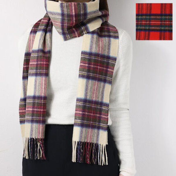 JOHNSTONS マフラー カシミヤ メンズ レディース WA000016