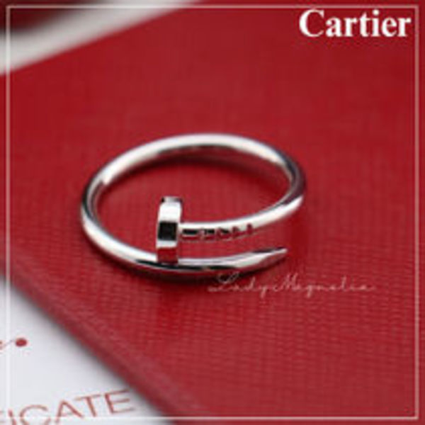 【Cartier】Juste un Clou リング スモール★ホワイトゴールド