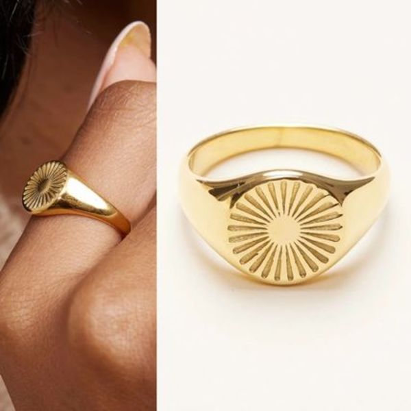 【Shapes Studio】Sun Signetリング