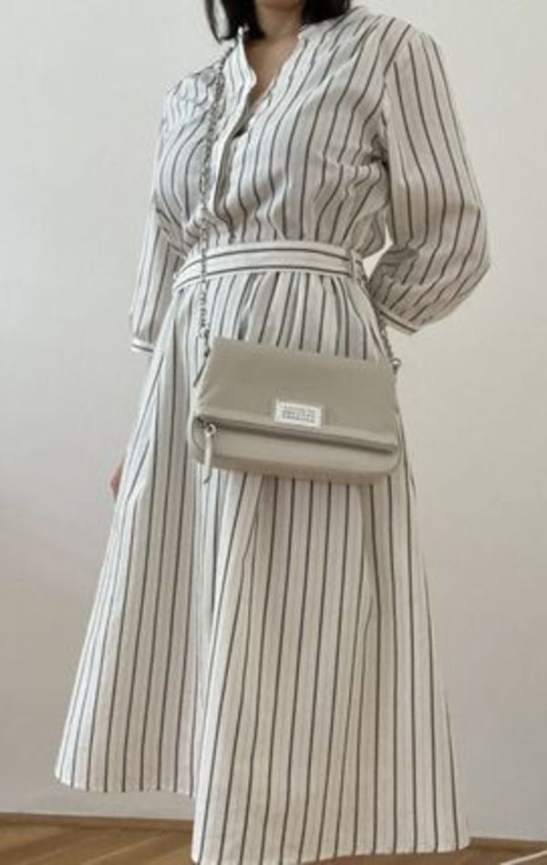Maison Margiela  異素材ミックス ミニショルダー バッグ