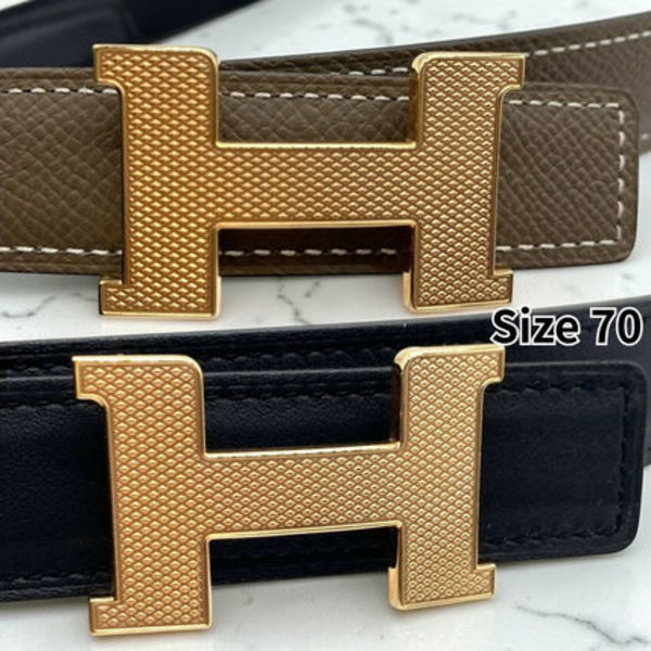 HERMES リバーシブル Hベルト