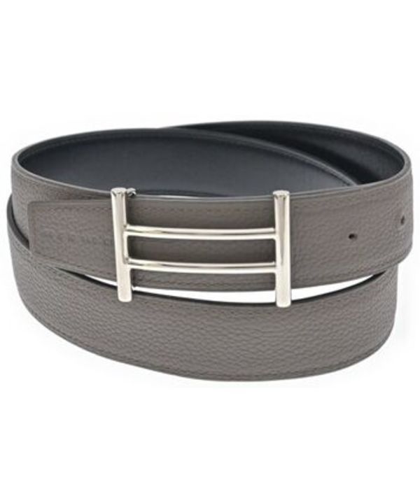 HERMES ベルト グレー 90 4500326F0159