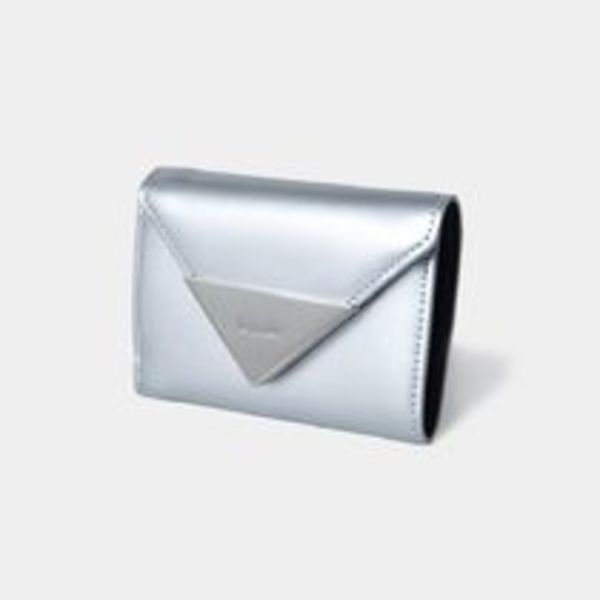 [FENNEC]★24SS★韓国人気T★LACQUER TRIANGLE WALLET