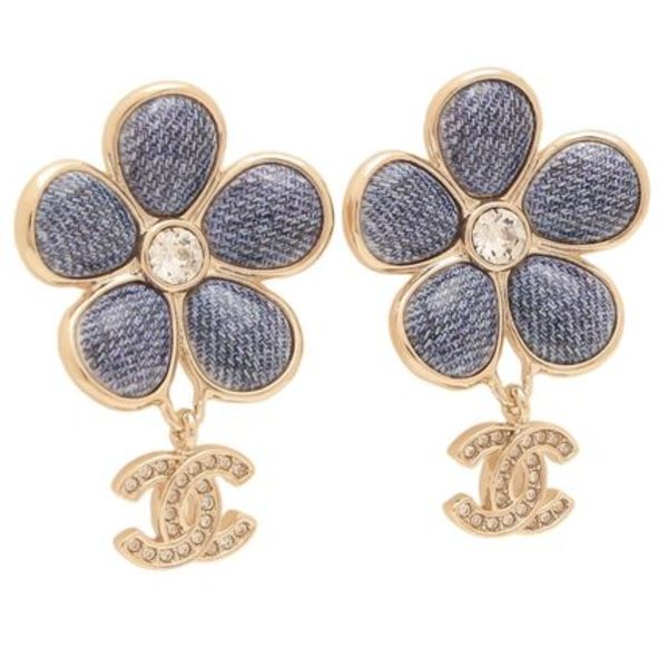 CHANEL ピアス ABG744 B22935 フラワーモチーフ
