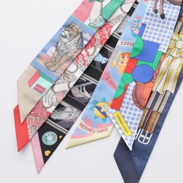 HERMES ツイリー スカーフ TWILLY シルク バンダナ