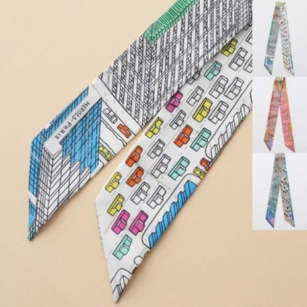 HERMES ツイリー スカーフ TWILLY 063969S シルク