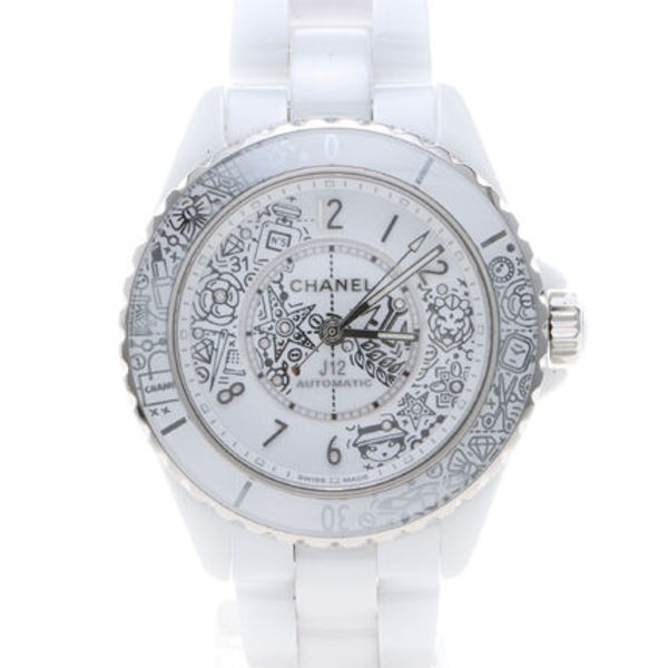 j12 diamond ceramic watch (h6476)