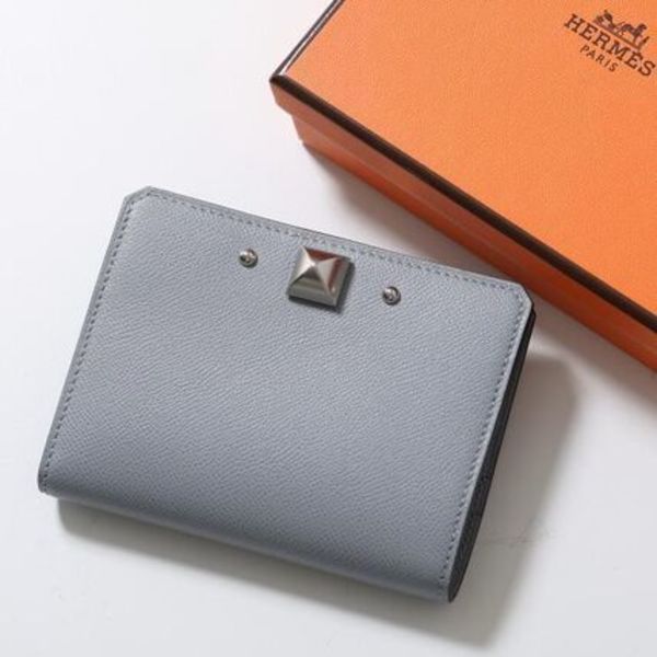 HERMES カードケース Medor スタッズ H084730CK