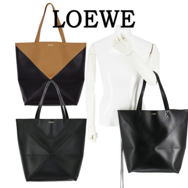 最短翌日お届け LOEWE バッグ パズルフォルド 折り畳み トート