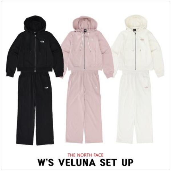 [ノースフェイス] W'S VELUNA HOOD セットアップ★新作・25SS★