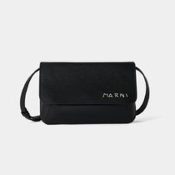 【SALE】MARNI レザーショルダーバッグ メンディングロゴ
