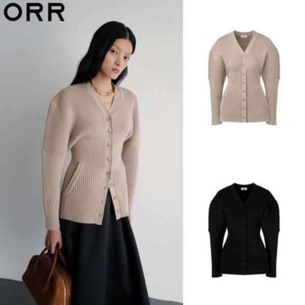 ORR☆Hourglass Ribbed Cardigan