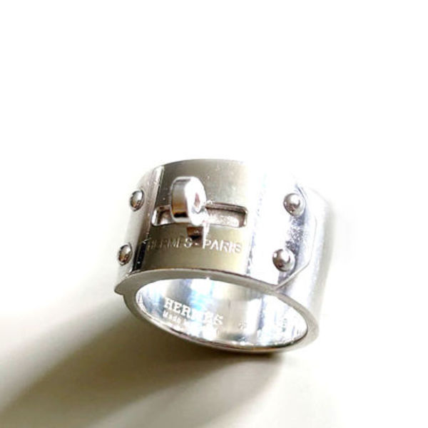 HERMES ケリー Kelly GM シルバーリング ランクB