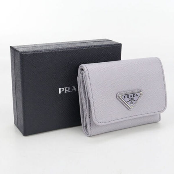 PRADA 三折財布 1MH043 QHH F0ETB【ランク:S】