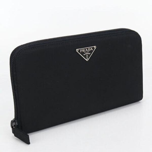 PRADA 長財布ラウンドファスナー 1ML506【ランク:A】