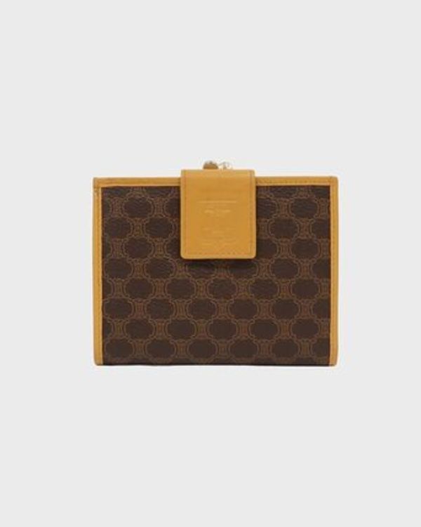 CELINE マカダム柄二つ折りウォレット