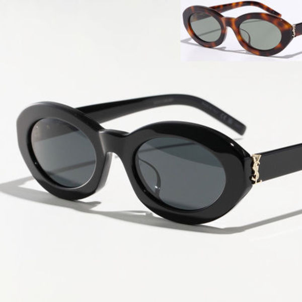 SAINT LAURENT サングラス SL M136/F オーバル型