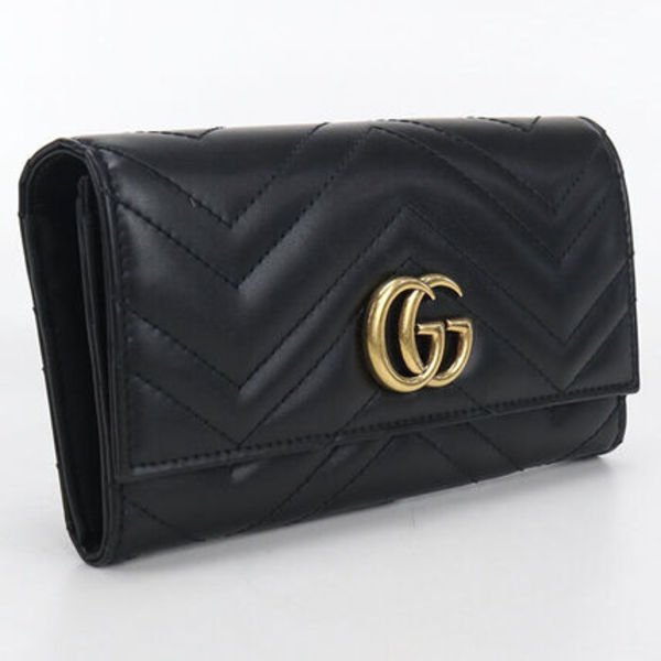 GUCCI 二つ折り長財布 443436【ランク:A】