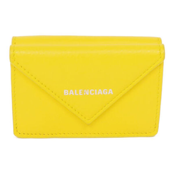 BALENCIAGA Card Holder 三つ折り財布 ラムスキン(羊革)