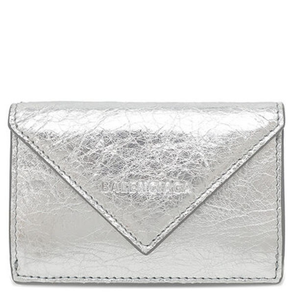 バレンシアガ 三つ折り財布 ペーパー ミニ ウォレット