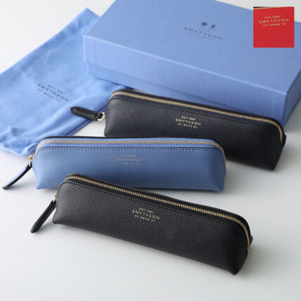 SMYTHSON ペンケース PANAMA PENCIL CASE レザー