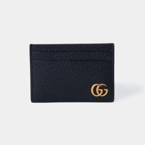 関税負担なし☆GUCCI 〔GGマーモント〕 レザー マネークリップ