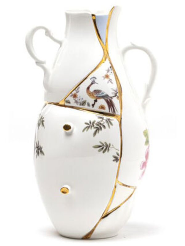 SELETTI 'Kintsugi' large vase