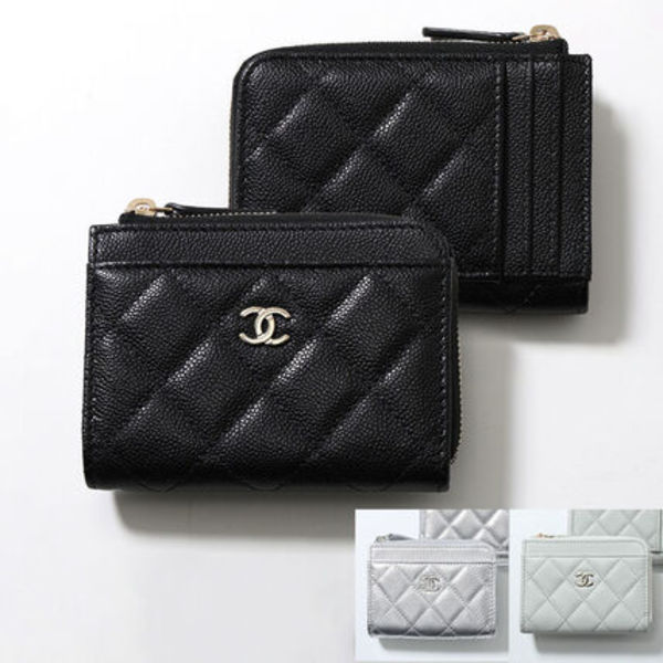CHANEL コインケース MATELASSE AP4893 B10583 ココマーク