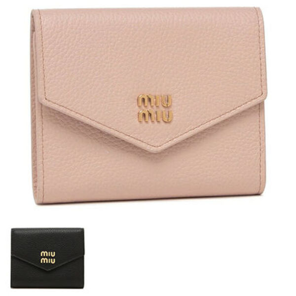 MIU MIU  三つ折り財布 5MH040 2DT7 F0002